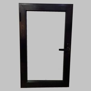 VENTANA DE ABRIR MODENA COLOR NEGRO DE 0,80X1,20M