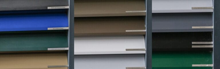 Color de las aberturas de aluminio